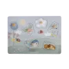 Puzzle senzorial din lemn FSC - colectia Flowers & Butterflies - Little Dutch