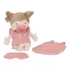 Papusa textila certificata GRS - Sleeping Rosa - Little Dutch