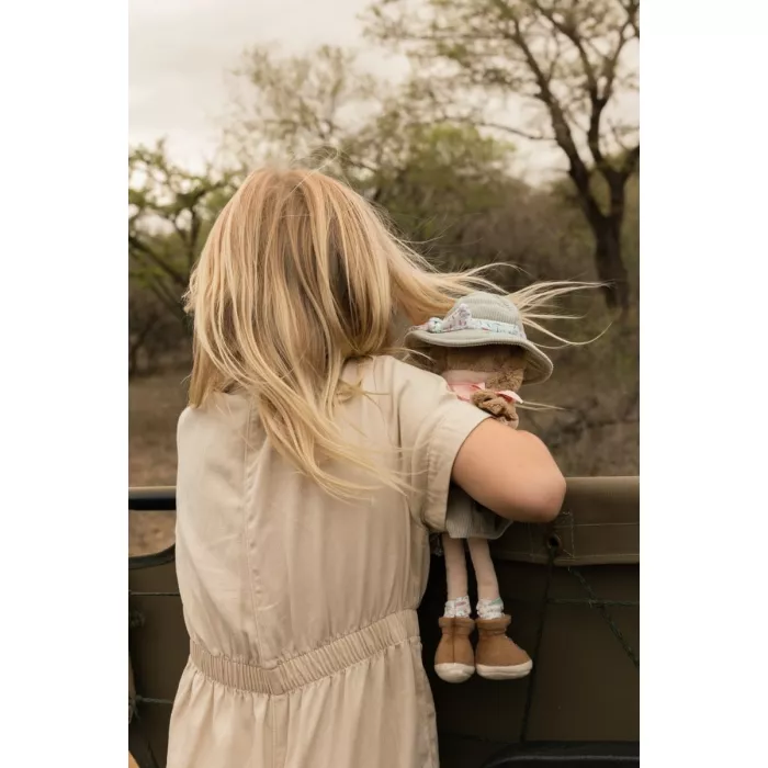 Păpușa Safari Ranger Rosa cu Flamingo