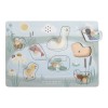 Puzzle din lemn cu sunete - Goose - Little Dutch Puzzle din lemn cu sunete - Goose - Little Dutch