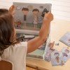 Puzzle magnetic cu Jim si Rosa - Little Dutch Puzzle magnetic cu Jim si Rosa - Little Dutch