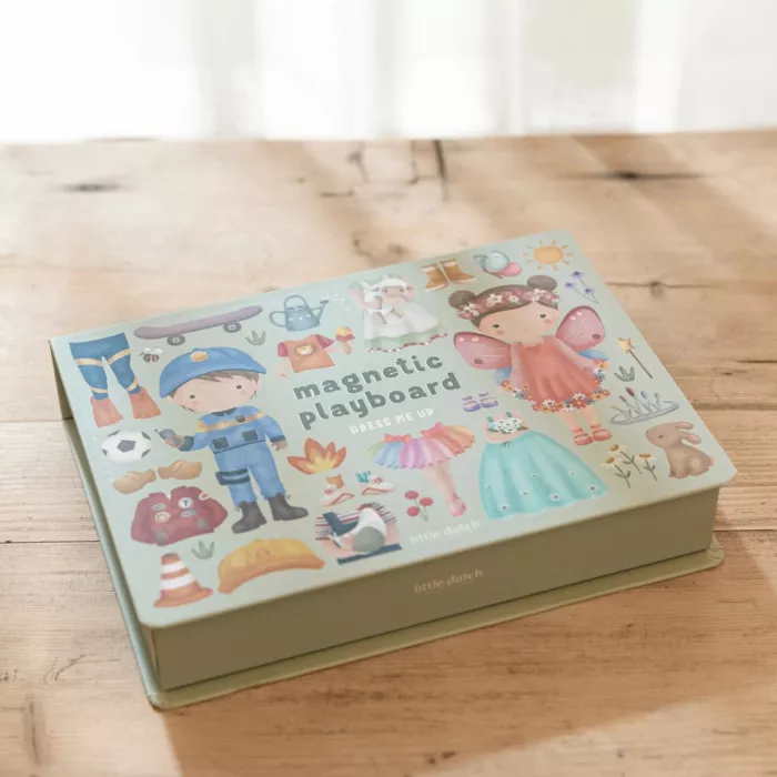 Puzzle magnetic - Dress UP Jim si Rosa - Little Dutch