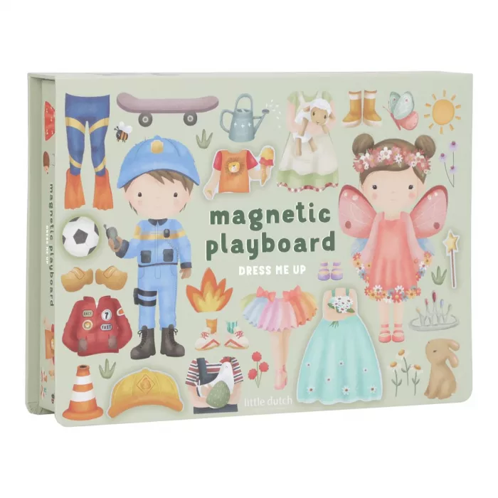 Puzzle magnetic - Dress UP Jim si Rosa - Little Dutch