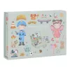 Puzzle magnetic - Dress UP Jim si Rosa - Little Dutch
