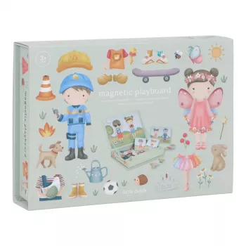 Puzzle magnetic - Dress UP Jim si Rosa - Little Dutch
