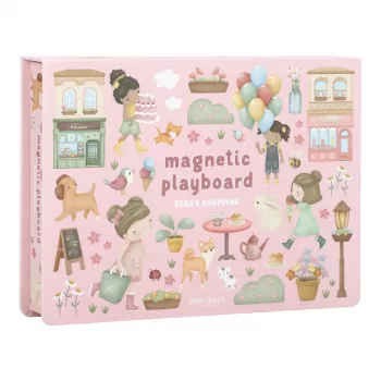 Puzzle magnetic - Rosa' Shopping Street - Little Dutch