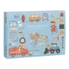 Puzzle magnetic Vehiculele lui Jim – Little Dutch