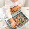 Puzzle magnetic Vehiculele lui Jim – Little Dutch