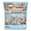 Puzzle magnetic Vehiculele lui Jim – Little Dutch