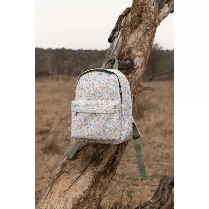 Rucsac Safari Friends cu imprimeu Safari pentru copii