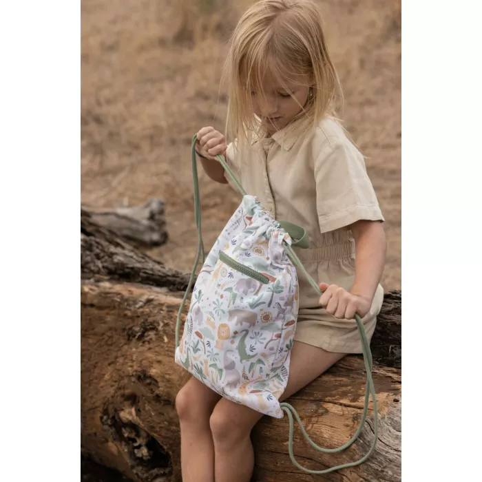 Sac pentru sport Safari Friends pentru copii