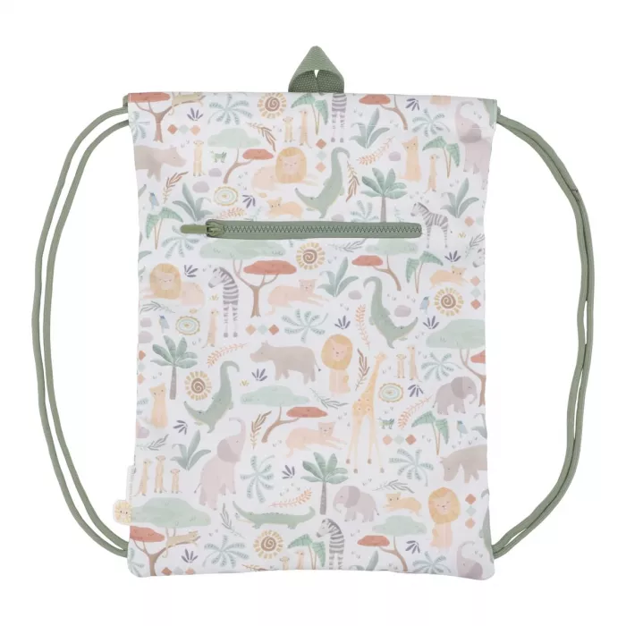 Sac pentru sport Safari Friends pentru copii