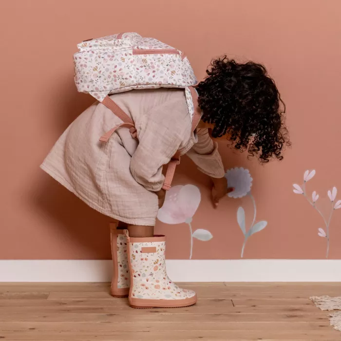 Rucsac pentru copii - Flowers & Butterflies - Little Dutch