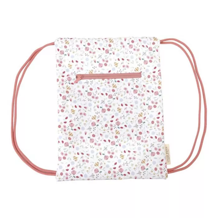 Rucsac pentru echipamentul de sport - Flowers & Butterflies - Little Dutch