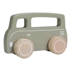 Masinuta clasica din lemn - Van - olive - Little Dutch