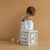 Jucarie din lemn - Cub cu Activitati - Ocean Blue - Little Dutch Jucarie din lemn - Cub cu Activitati - Ocean Blue - Little Dutch