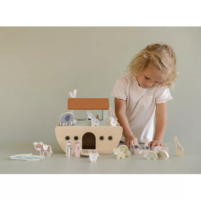 Jucarie din lemn - Arca lui Noe - Little Dutch