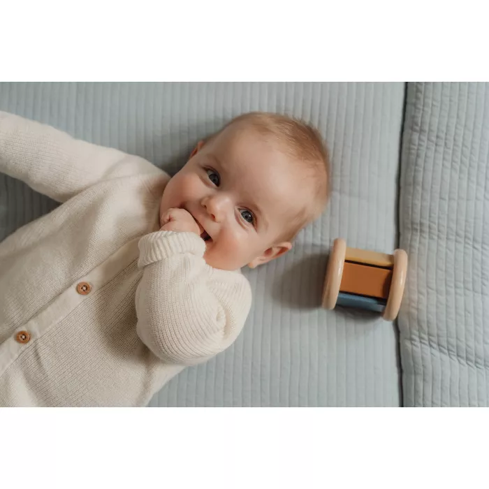 Jucarie din lemn pentru bebelusi - Cilindru cu bila - Vintage - Little Dutch