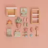 Accesorii din lemn FSC pentru casute de papusi - Extensie mobilier - Little Dutch Accesorii din lemn FSC pentru casute de papusi - Extensie mobilier - Little Dutch