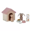 Accesorii din lemn FSC pentru casute de papusi - Extensie animalute de companie - Little Dutch Accesorii din lemn FSC pentru casute de papusi - Extensie animalute de companie - Little Dutch