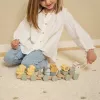 Trenulet din lemn FSC pentru stivuire - Chicken - Little Farm - Little Dutch Trenulet din lemn FSC pentru stivuire - Chicken - Little Farm - Little Dutch