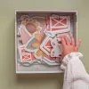 Puzzle 6 in 1 din carton FSC - Little Farm - Little Dutch Puzzle 6 in 1 din carton FSC - Little Farm - Little Dutch