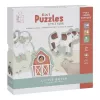 Puzzle 6 in 1 din carton FSC - Little Farm - Little Dutch Puzzle 6 in 1 din carton FSC - Little Farm - Little Dutch