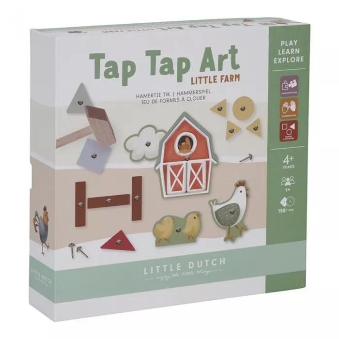 Joc tap tap art - Little Farm - Little Dutch