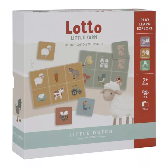 Joc Lotto - Little Farm - Little Dutch