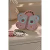 Dispozitiv din lemn cu discuri cu imagini in forma de fluture - Fairy Garden - Little Dutch