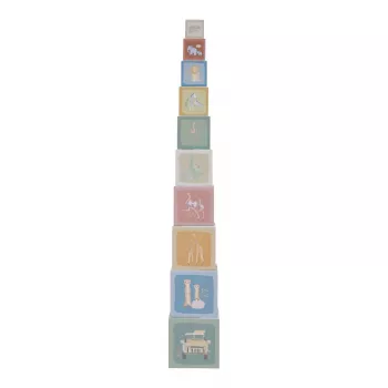 Cutii pentru stivuire din carton FSC - Safari Friends - Little Dutch