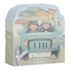 Setul de Puzzle-uri Safari Friends – Aventură și Descoperire pentru Cei Mici