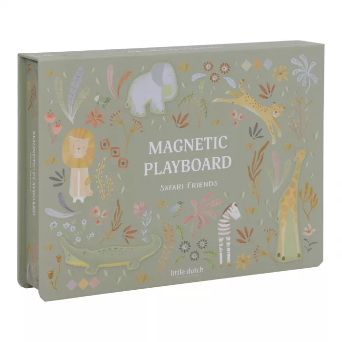 Puzzle-ul Magnetic Safari Friends – Povești și Creații Fără Sfârșit