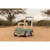 Căruciorul de Împins Mașină Safari – Plimbări Vesele prin Toată Camera