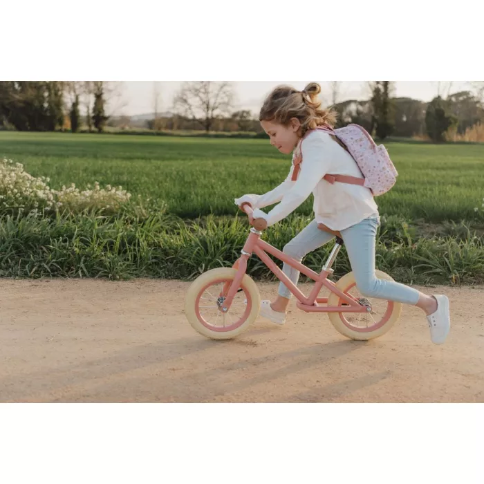 Bicicleta de echilibru fara pedale - Roz - Little Dutch