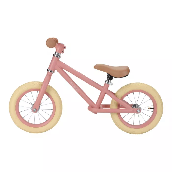 Bicicleta de echilibru fara pedale - Roz - Little Dutch