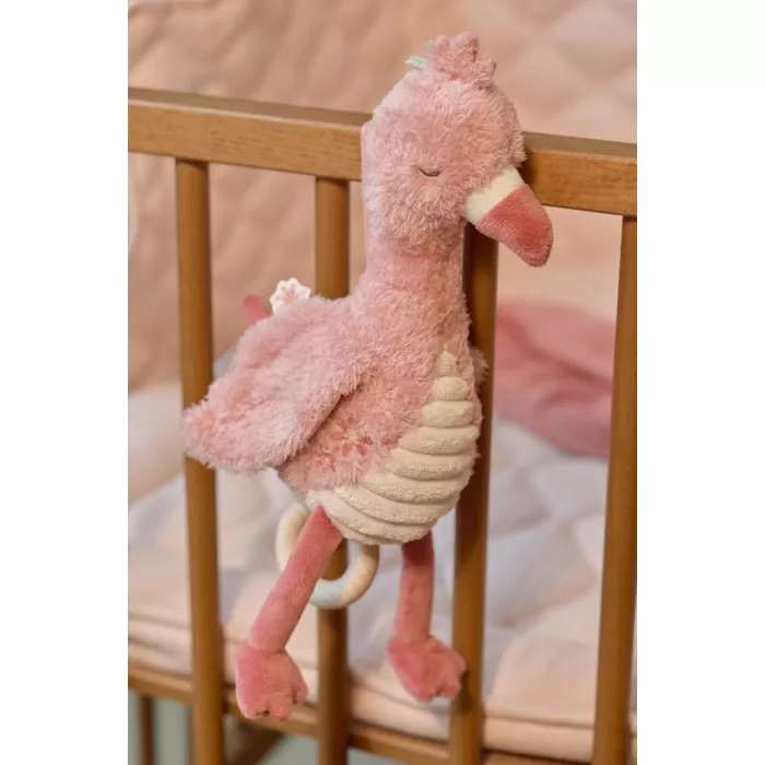 Jucarie muzicala - Flamingo - Safari Friends - Little Dutch