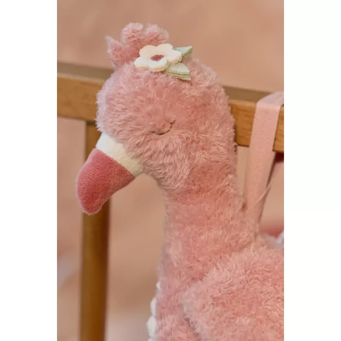 Jucarie muzicala - Flamingo - Safari Friends - Little Dutch