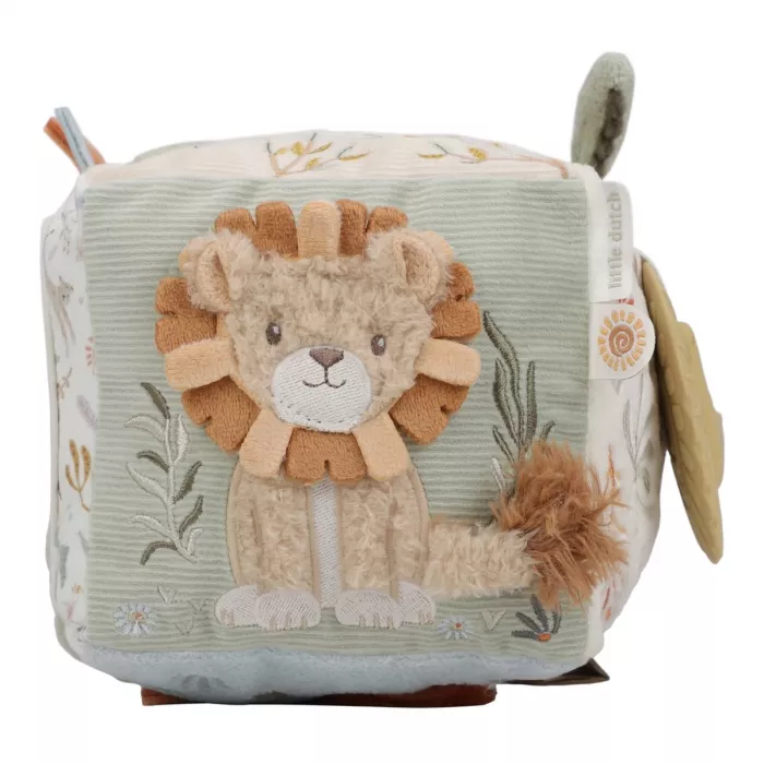 Cub senzorial de activități Safari Friends pentru bebeluși