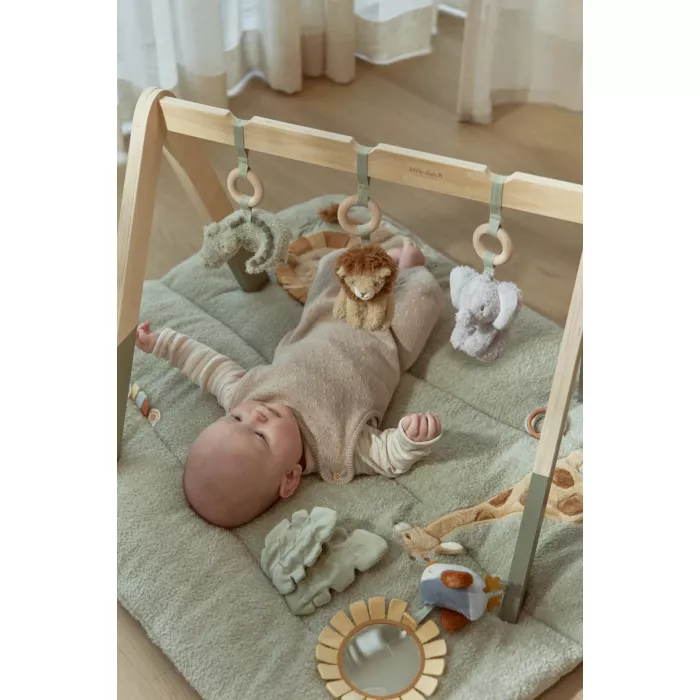 Centru de activități Baby Gym Safari Friends pentru bebeluși