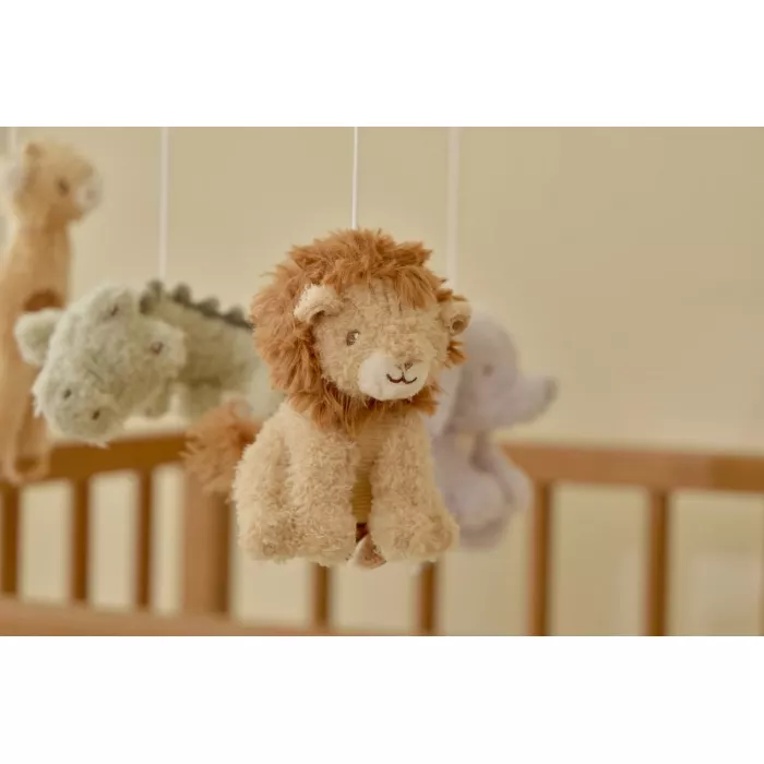 Carusel muzical Safari Friends pentru pătuțul bebelușului