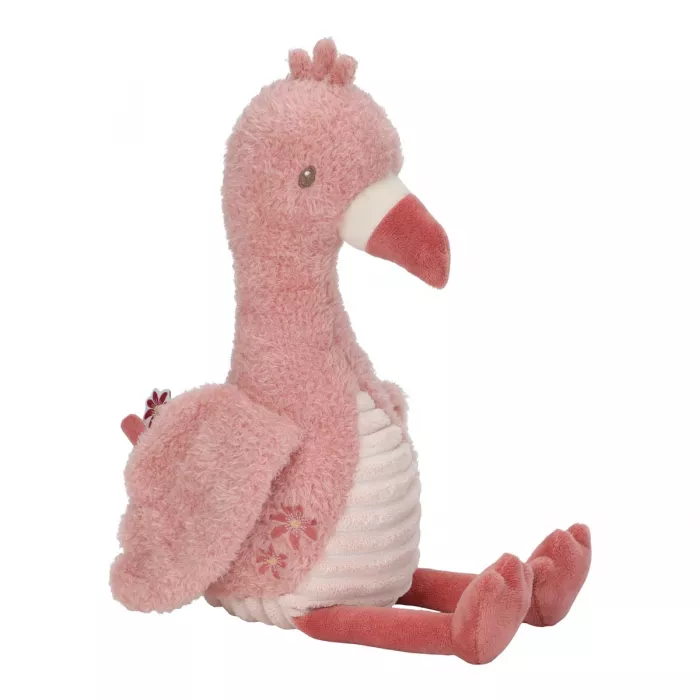 Flamingo de pluș Safari Friends pentru bebeluși și copii