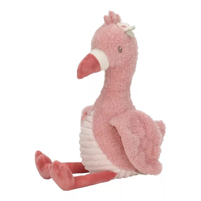 Flamingo de pluș Safari Friends pentru bebeluși și copii