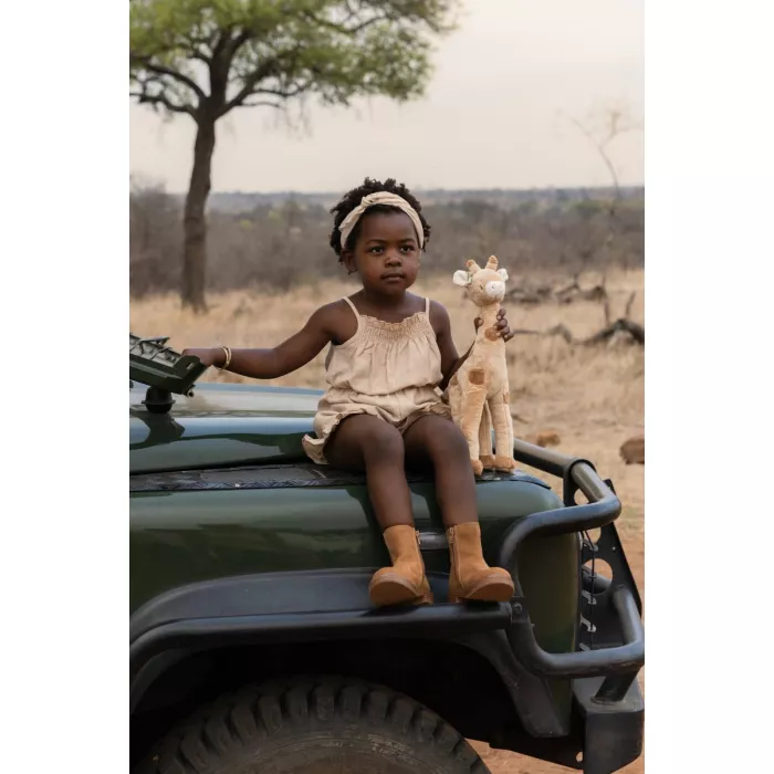 Girafă de pluș Safari Friends pentru bebeluși și copii