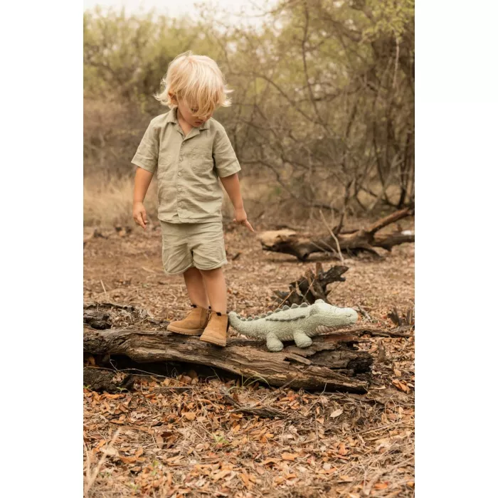 Crocodil de pluș Safari Friends pentru bebeluși și copii