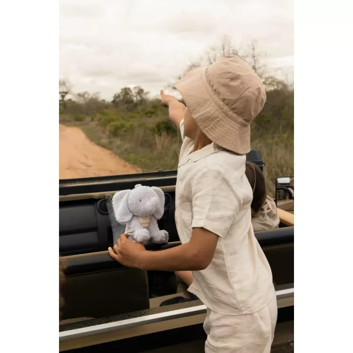 Elefant de pluș Safari Friends pentru bebeluși și copii