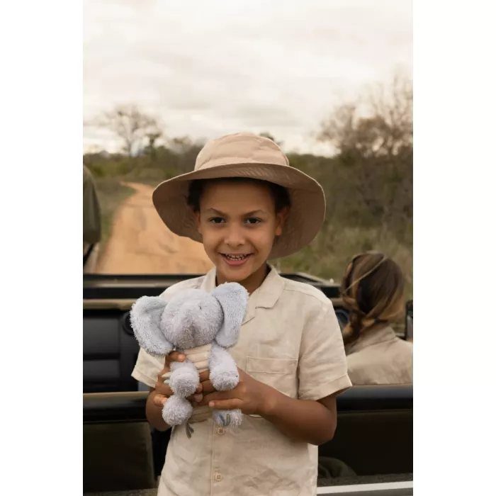 Elefant de pluș Safari Friends pentru bebeluși și copii