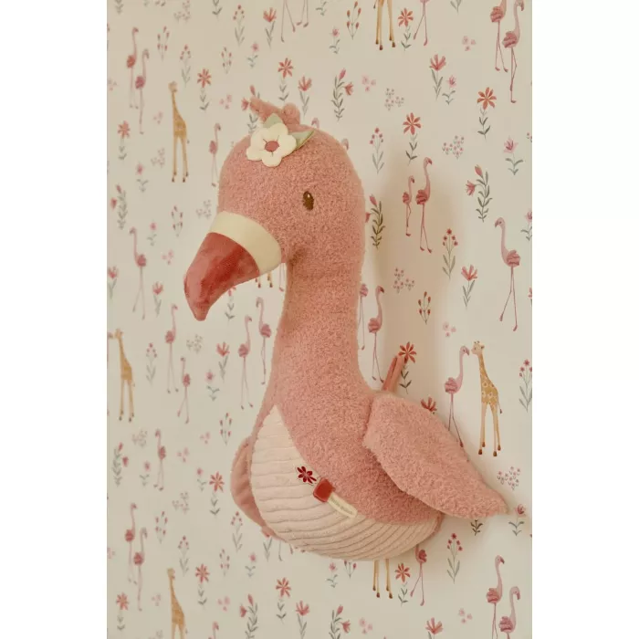 Cap de Flamingo decorativ pentru perete Safari Friends