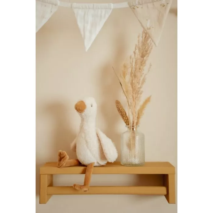 Jucarie din plus - Goose - 25 cm - Newborn Naturals - Little Dutch