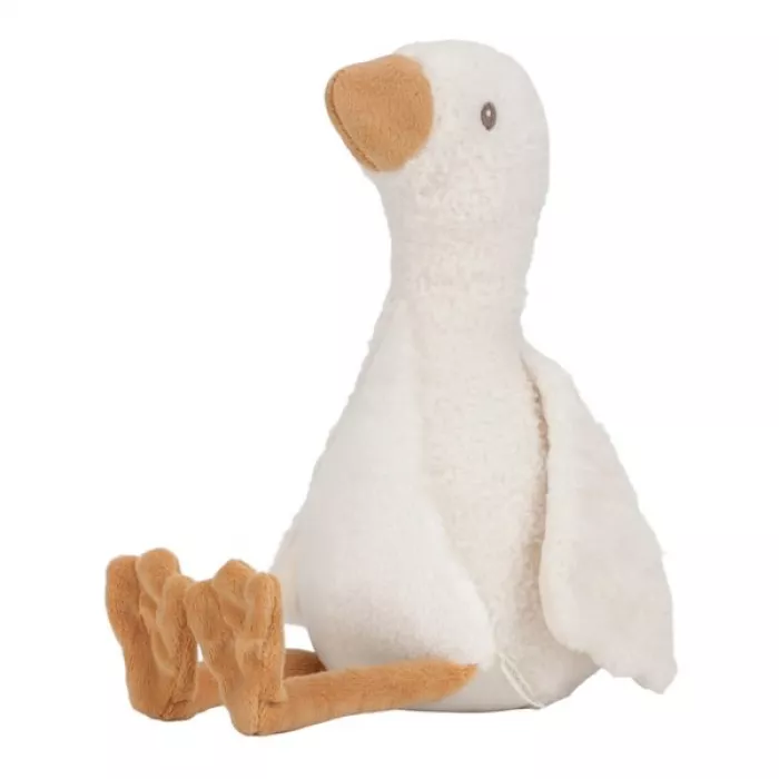 Jucarie din plus - Goose - 25 cm - Newborn Naturals - Little Dutch